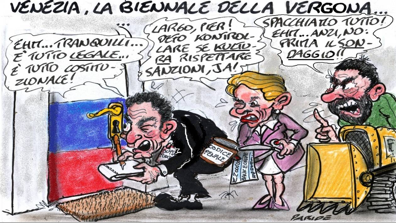 Biennale di Venezia, che vergogna