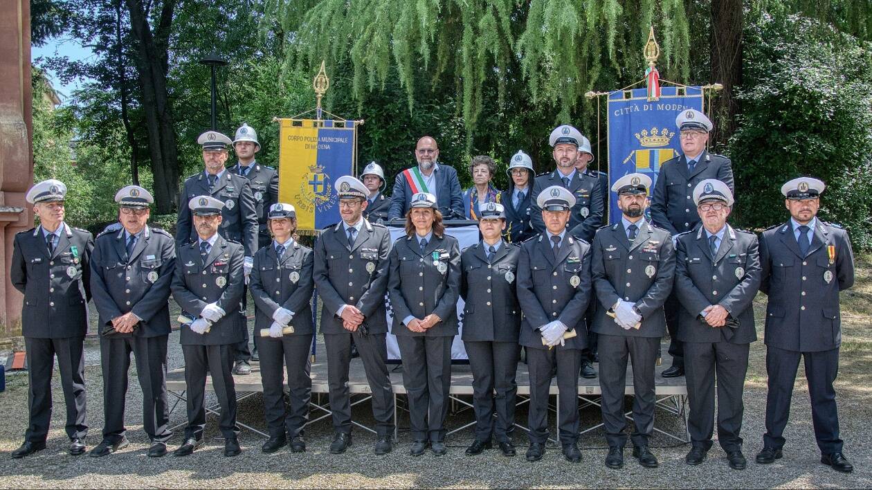 Polizia Locale Modena: comunità riunita al parco per i 166 anni dalla fondazione