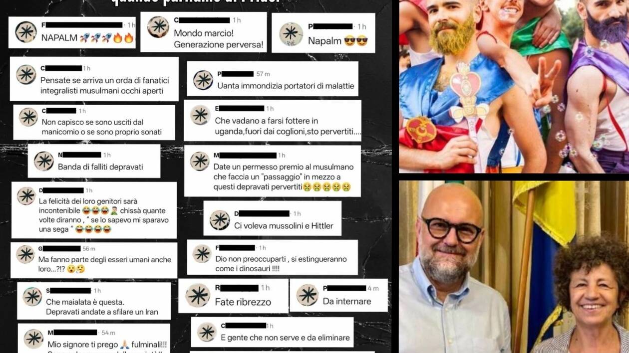 Insulti social al Pride: solidarietà condanna Mezzetti - Camporota alla comunità LGBTQIA+