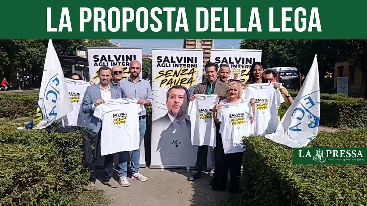 Vogliamo Salvini Ministro dell'Interno: la proposta di Lega Emilia in piazza