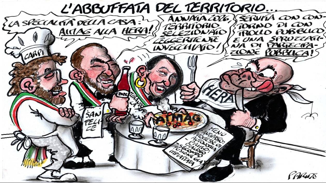 Il pranzo in onore di Aimag