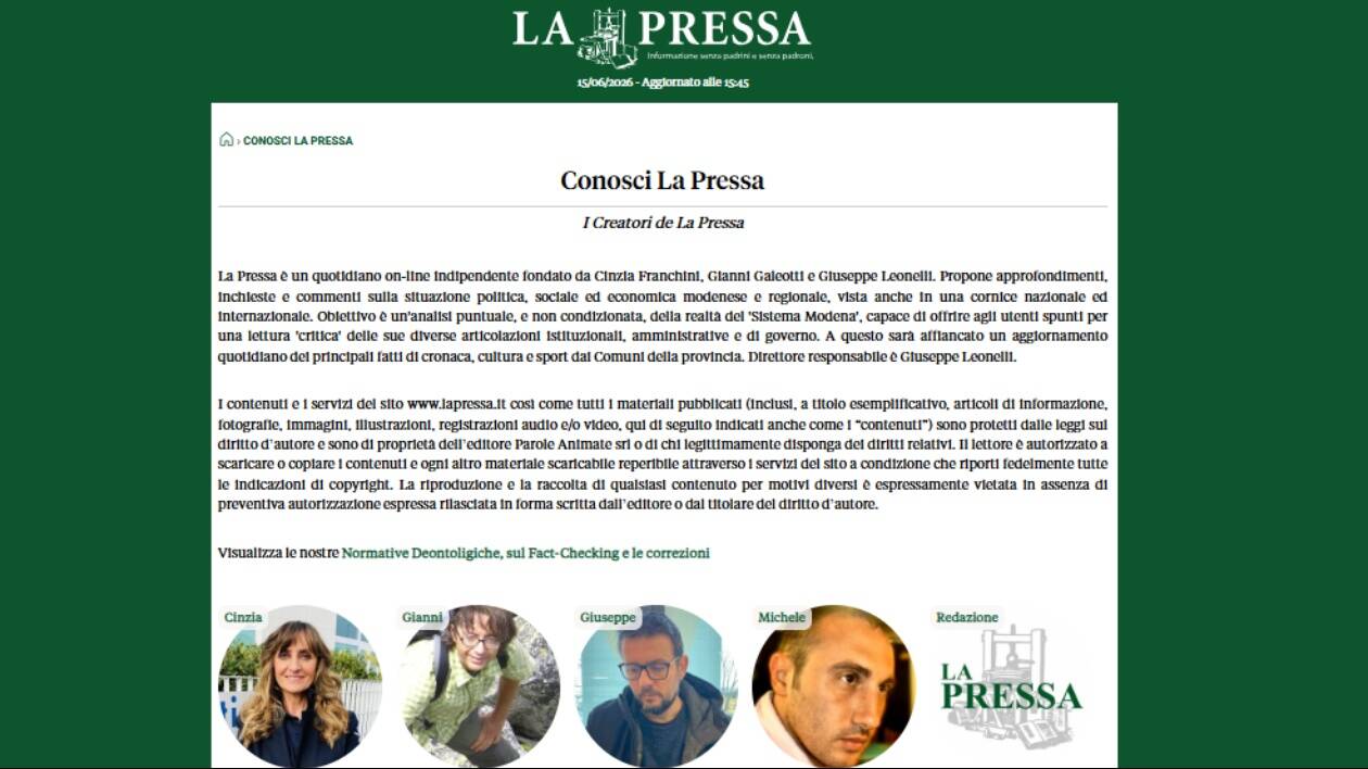 Credibilità e affidabilità, La Pressa ottiene 95 punti su 100 da NewsGuard