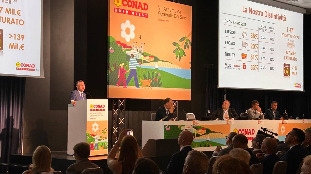 Conad Nord Ovest, approvato il bilancio 2025: giro d’affari di 5,51 miliardi di euro