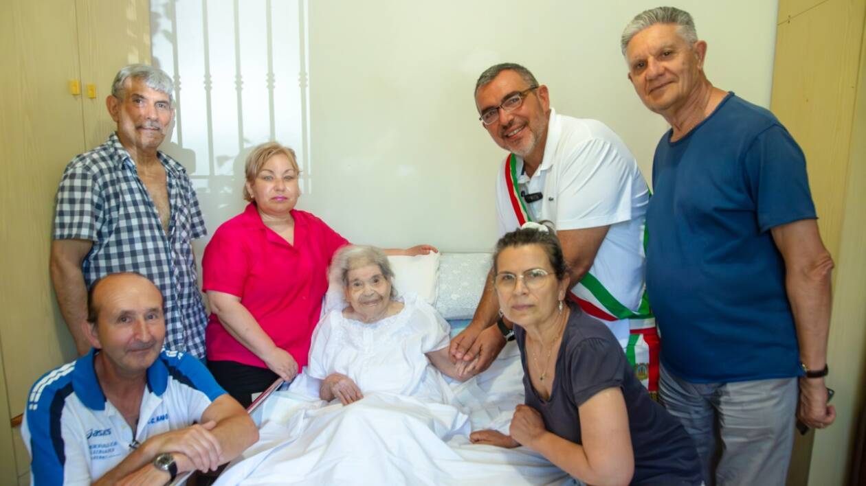 San Felice, Adele Traettino ha spento 101 candeline