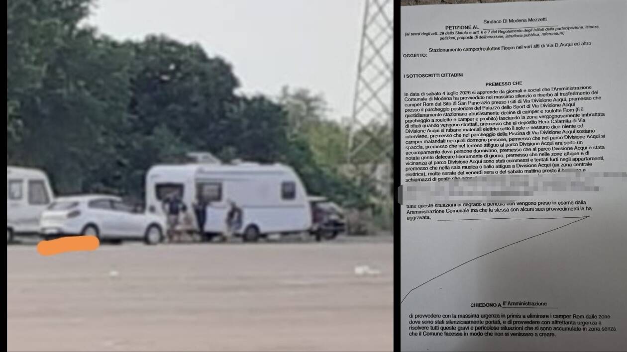 Nomadi Divisione Acqui, un rione in rivolta, petizione al sindaco per allontanarli