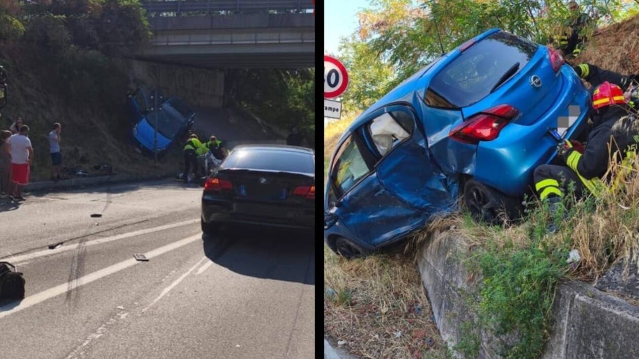 Scontro tra due auto sulla Pedemontana, quattro feriti, due gravi