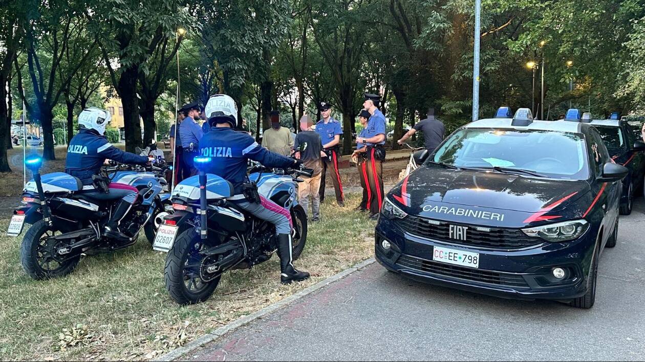 Controlli interforze nelle zone a rischio 360 persone identificate