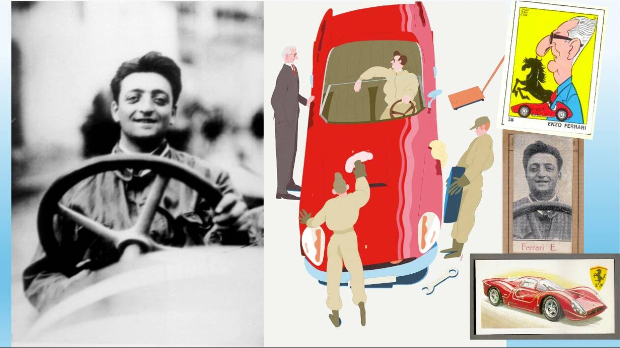 Modena, dopo oltre un secolo Enzo Ferrari di nuovo in figurina