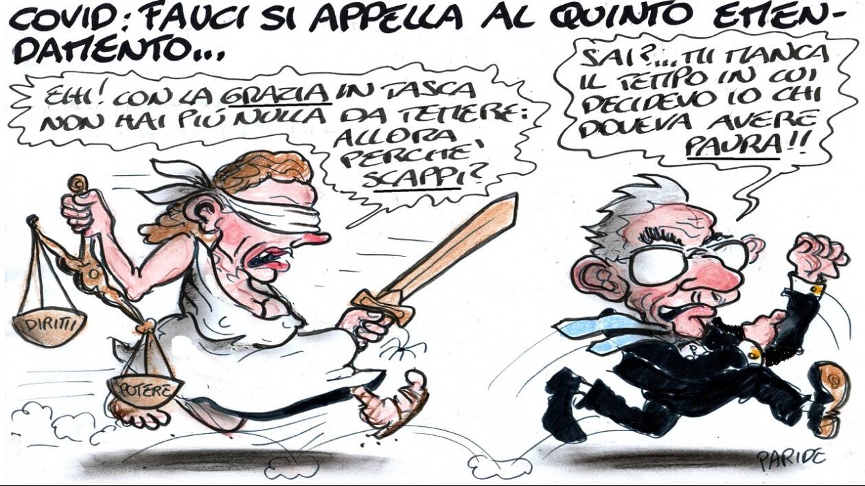 Fauci e il quinto emendamento