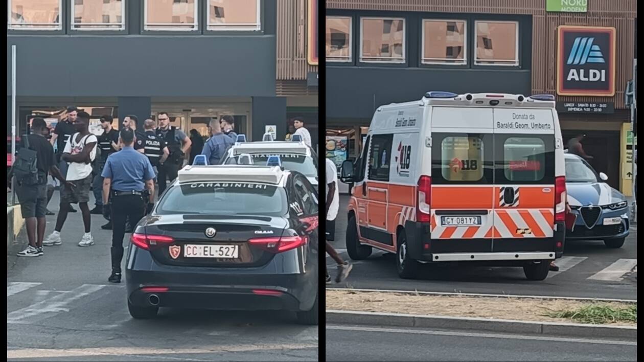 Lite con coltello nel piazzale dell'R-Nord: un uomo ferito lieve