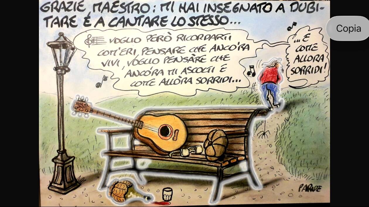 La lezione immortale di Guccini