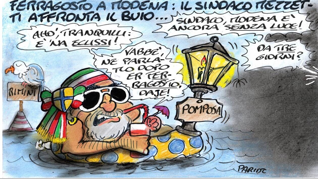 Modena è al buio? Ci si pensa dopo Ferragosto