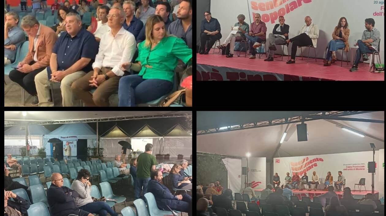 Campo Largo, tempi stretti e sedie vuote: pioggia sull'avvio della festa PD