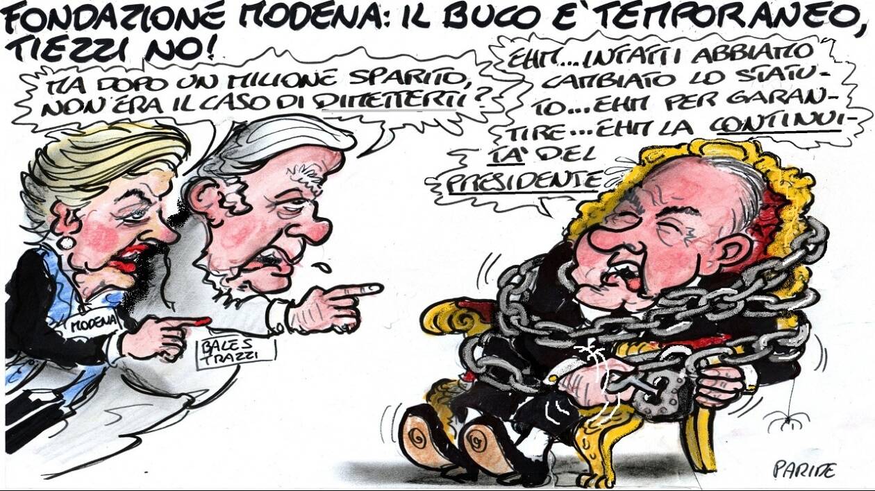 Fondazione di Modena, incatenati al potere