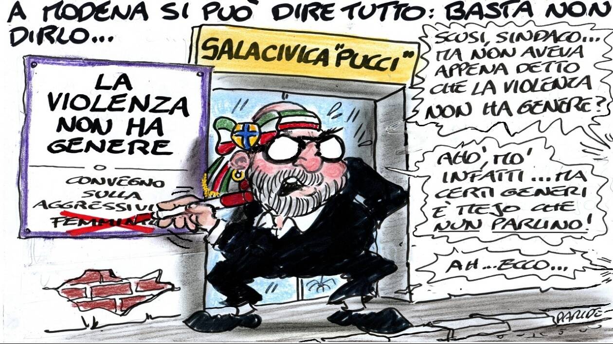 A Modena si può dire tutto: basta non dirlo