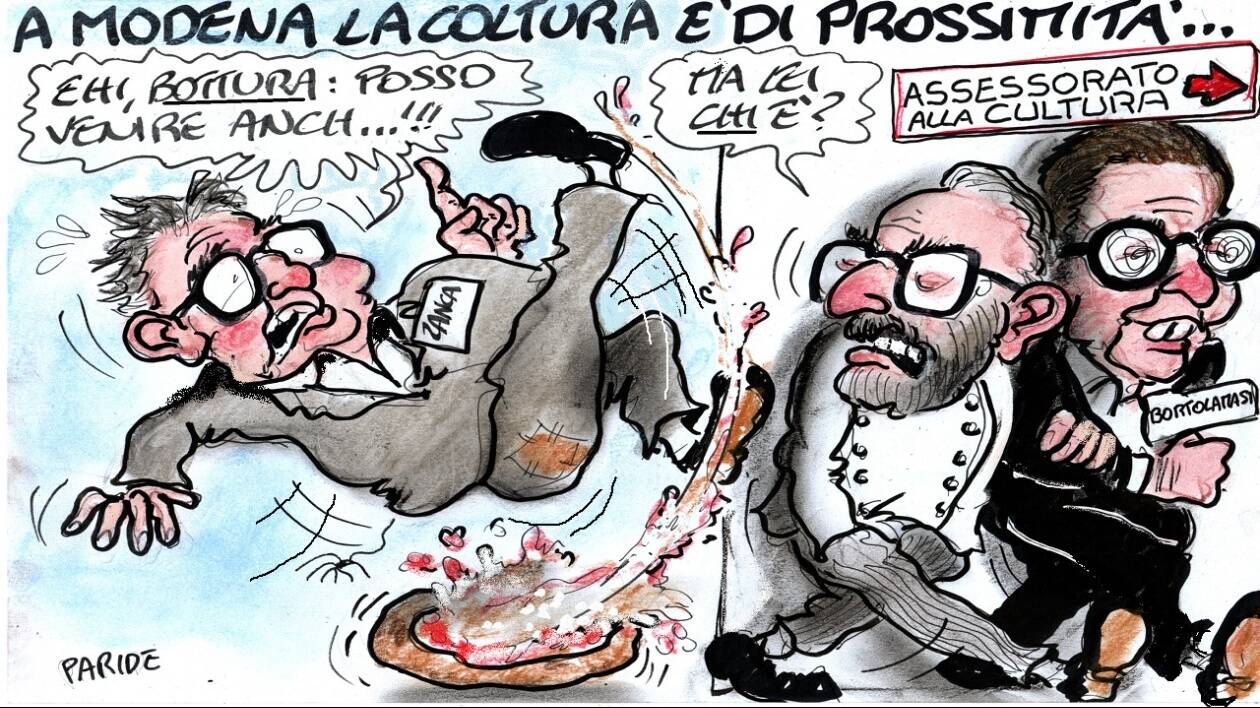 La cultura di Massimo Bottura e la pizza dell'assessore Zanca