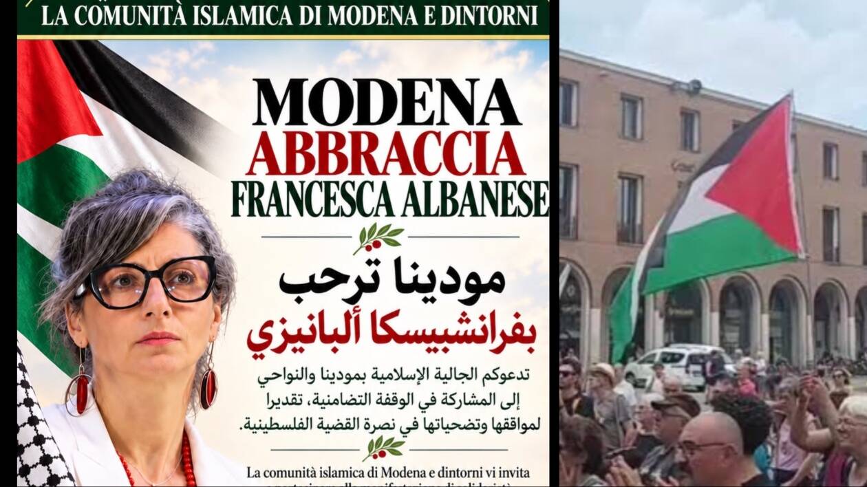 Francesca Albanese a Modena: anche la comunità islamica nella piazza di benvenuto Pro-Pal