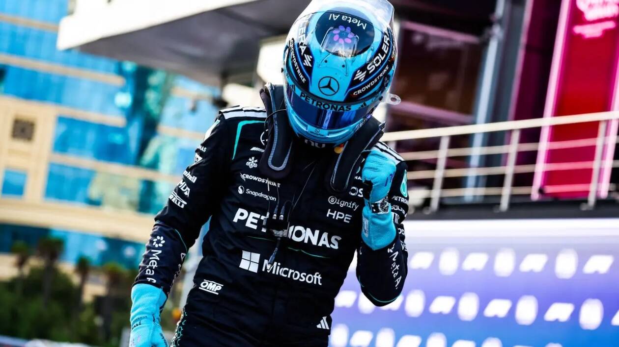 F1, a Baku vince Russell davanti a Verstappen e Hadjar. 4° Leclerc, poi Antonelli ed Hamilton