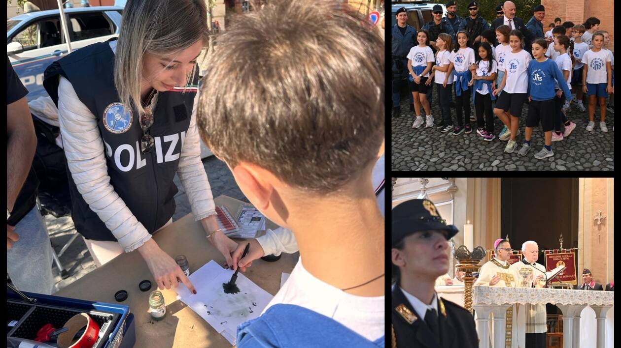 Modena, la Polizia di Stato celebra il patrono e fa festa con i bambini