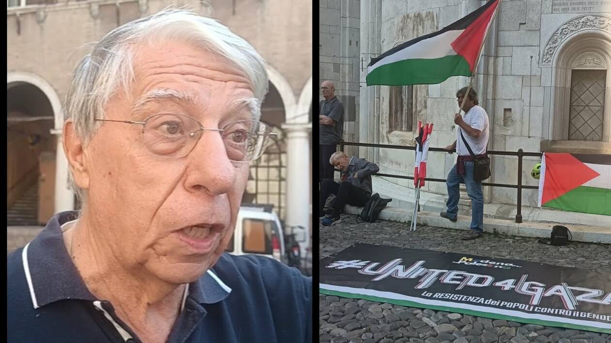 7 ottobre, Giovanardi all'attacco del presidio di Modena per la Palestina