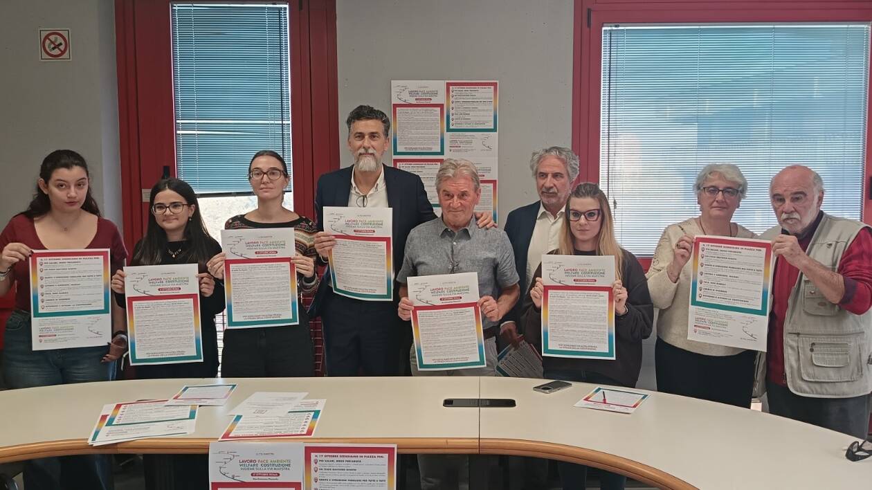 La via Maestra: il 17 ottobre 700 modenesi con CGIL e associazioni in piazza a Roma