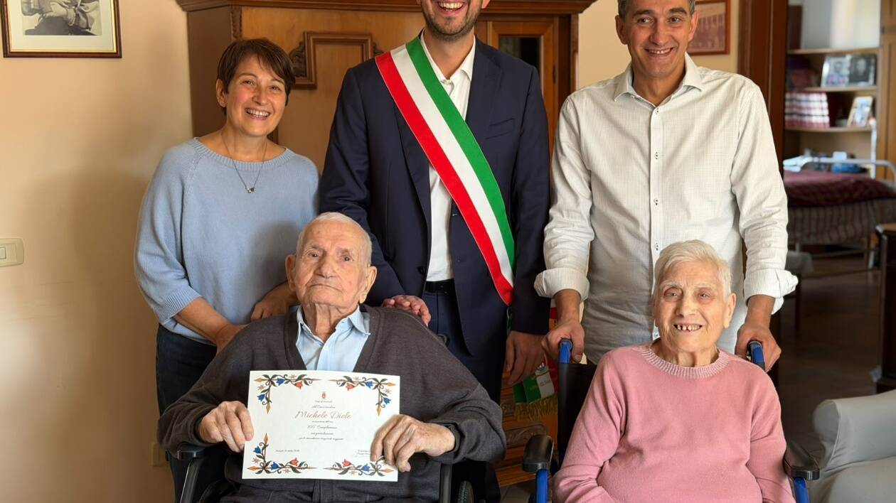 Sassuolo, i 100 anni di Michele Diele