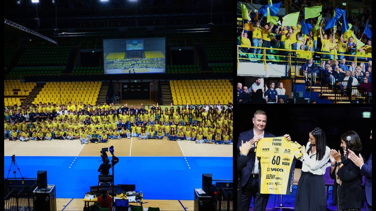 Modena Volley lancia la sfida: tra sfilata di stelle e amarcord, scatta la nuova stagione