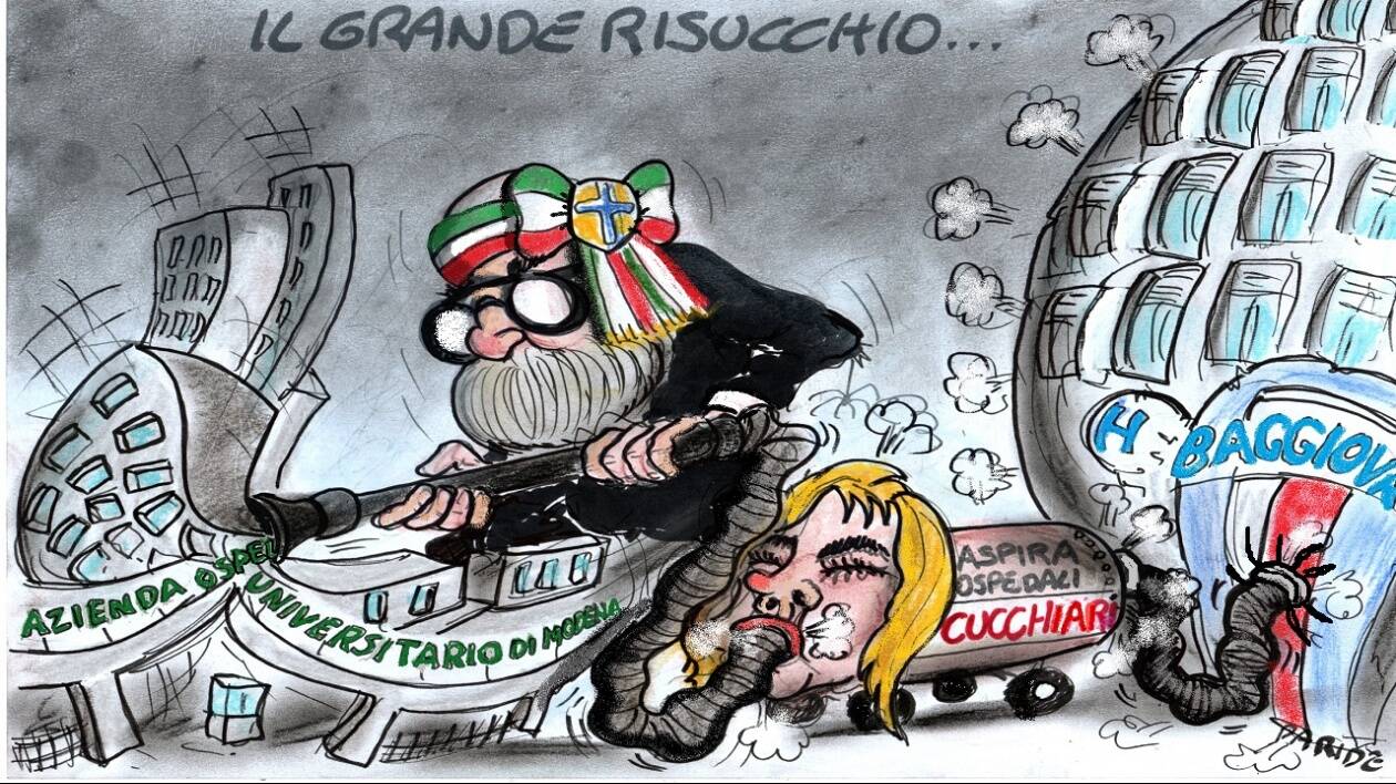 Il Policlinico viene aspirato, Baggiovara si gonfia