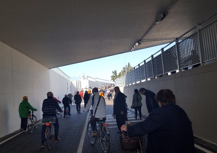 Formigine, col sottopasso la città è più unita