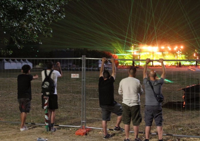 Vasco, le luci del mega palco