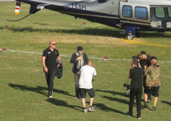 Concerto parco Ferrari, è atterrato Vasco