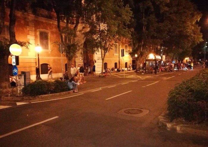 Post-concerto, la città stravolta