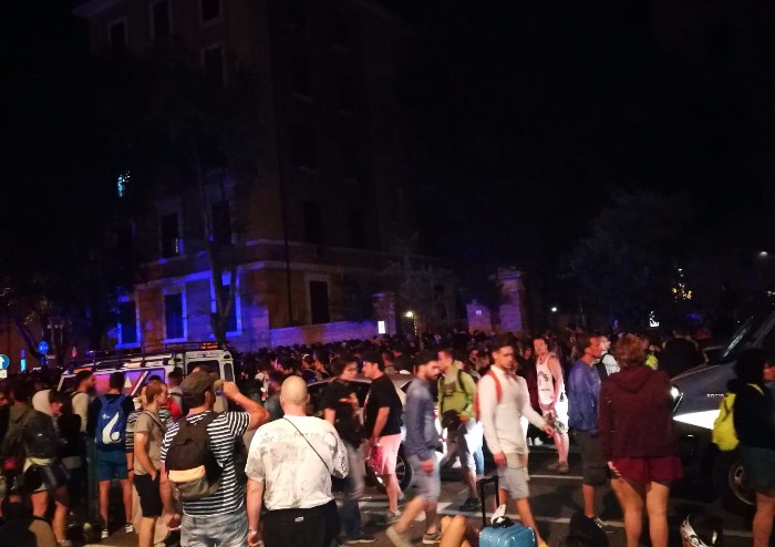 Post-concerto, la città stravolta