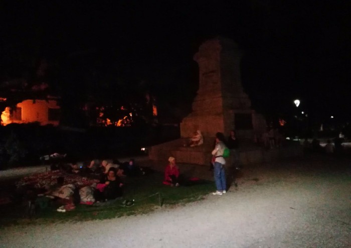 Post-concerto, la città stravolta