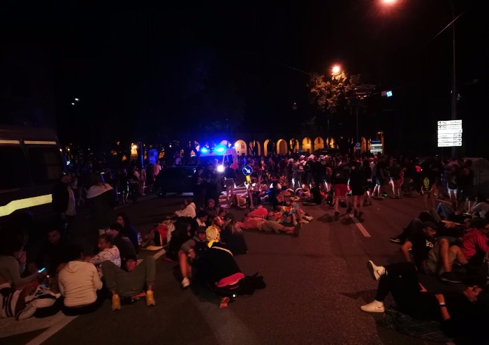 Post-concerto, la città stravolta