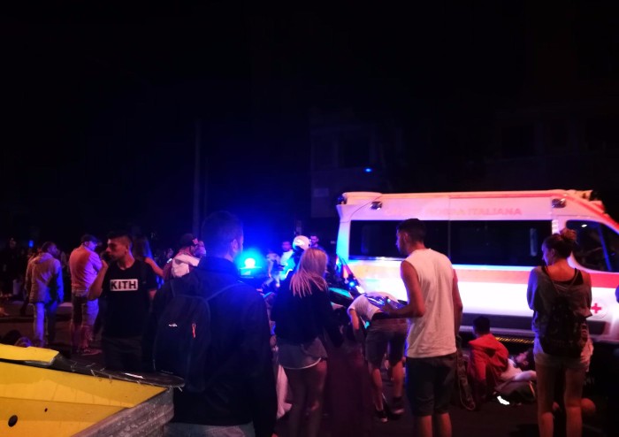 Post-concerto, la città stravolta