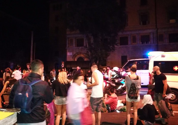 Post-concerto, la città stravolta