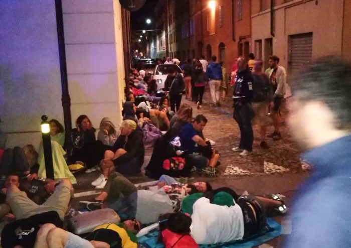 Post-concerto, la città stravolta