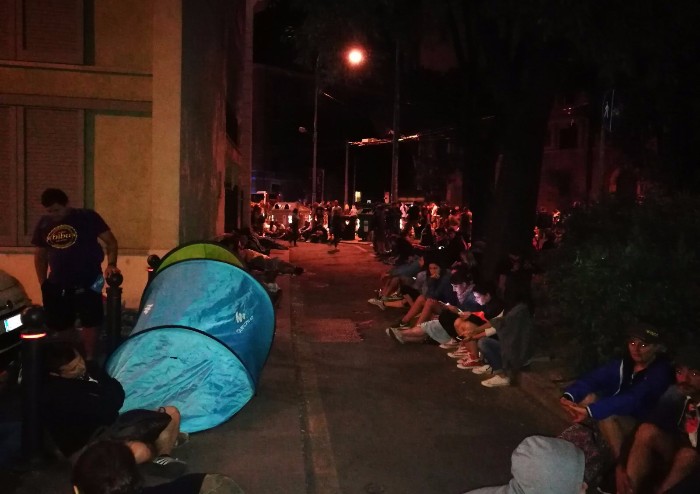 Post-concerto, la città stravolta