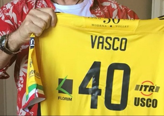 Modena Volley: a Vasco la maglia n. 40