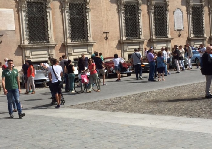I 70 anni della Ferrari celebrati all'ombra del Palazzo Ducale