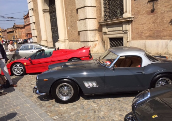 I 70 anni della Ferrari celebrati all'ombra del Palazzo Ducale