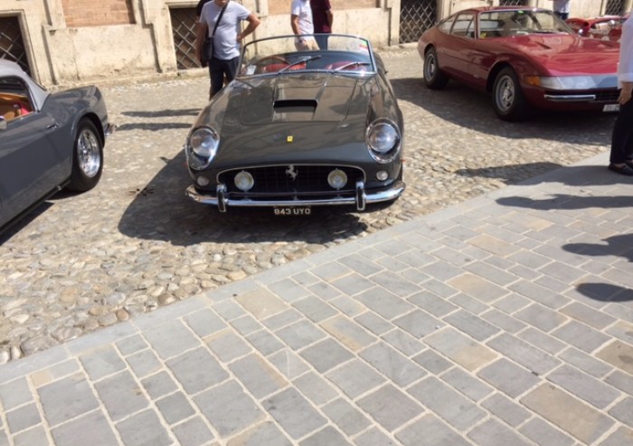 I 70 anni della Ferrari celebrati all'ombra del Palazzo Ducale