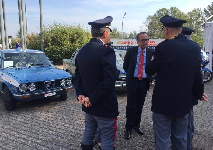 Modena Motor Gallery, anche la Polizia in mostra