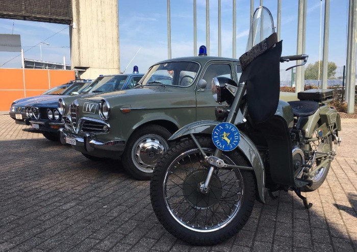 Modena Motor Gallery, anche la Polizia in mostra
