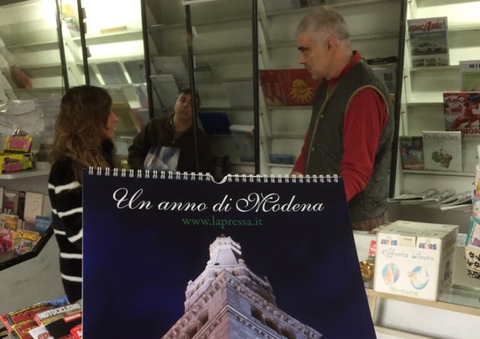 Ecco il calendario de La Pressa per l'edicolante de La Rotonda