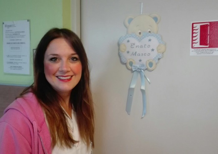 E' Marco il primo nato del 2018: la festa alle 0.13