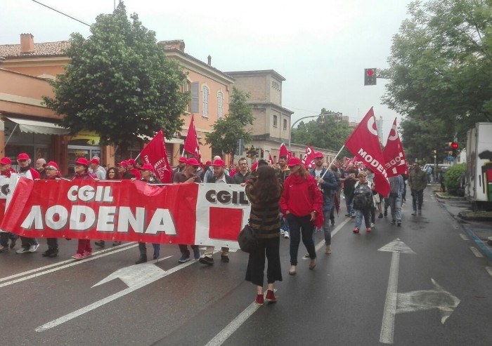 Sciopero generale Cgil, in 3mila al corteo