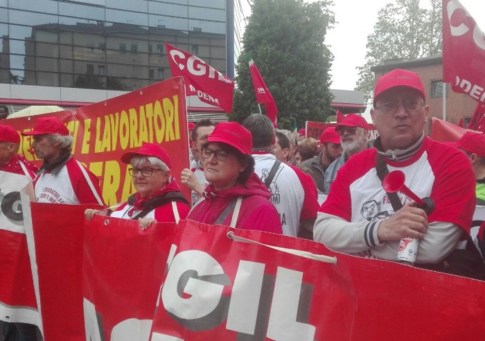 Sciopero generale Cgil, in 3mila al corteo