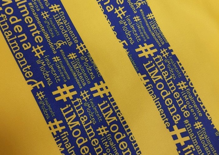 Il nuovo Modena giocherà vestito così